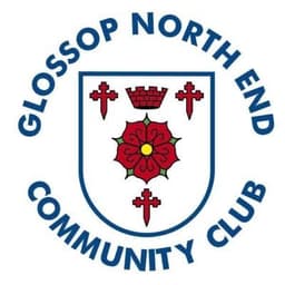 Glossop North End Community Club First t badge